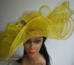 Church / Derby Wide Hats w/Flower Designs 